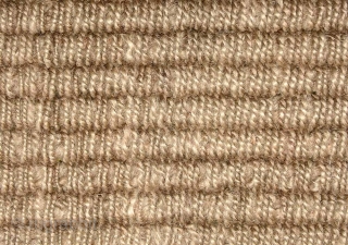 Beautiful richly saturated warp-faced-back large over-saddle carpet or 'masho', presumably from the Wangden valley region of Tibet, with two archaic mandala-like medallions in the center field. Made with very fine and particularly  ...