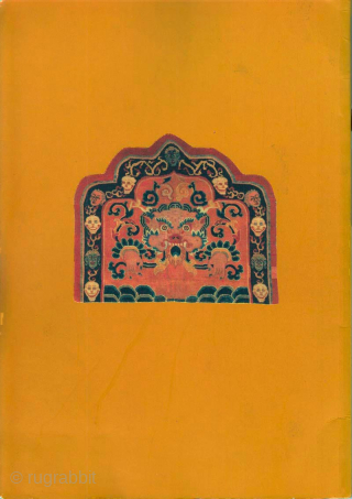 Tantric Carpets From The Himalayas by Anna Maria and Fabio Rossi, published 2008 and featuring fine tantric carpets from Tibet. Soft cover and printed on high quality paper it showcases a variety  ...