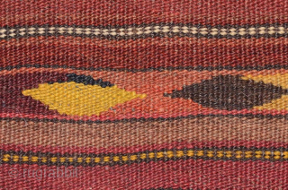 So-called Kashgar kilim. Little is known about these kilims, which were woven by Turkomen weavers purportedly living in the Silk Road oasis town of Kashgar, or its environs, in what was once  ...