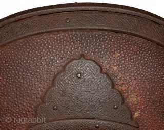 Tibetan wooden saddle with shagreen (the skin from a shark or stingray) decorating the front and back ‘faces’ and lower flat surfaces at either end. The rich grained wood has a beautiful  ...