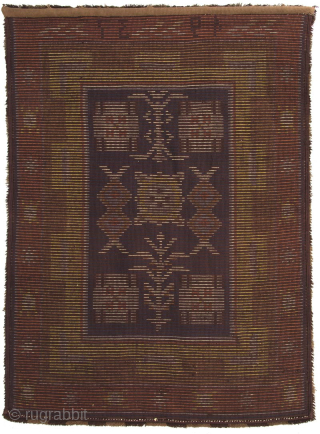 Important Finnish ryijy from a pioneer of modern textile design in Finland, and the leading Finnish designer of the 1930-40s, with impeccable provenance. This one-off Finnish ryijy dated ‘1937’ was made for  ...