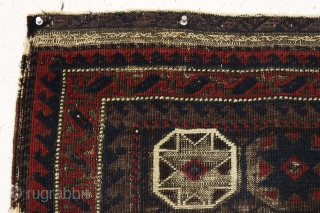 antique baluch. Must like stars. 19th c. 26" x 29"                       