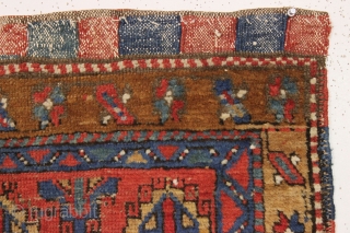 old northwest persian bagface. Unusual. Beautiful colors. early 20th c. 26" x 30"                    