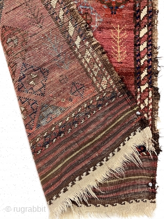 Antique small Baluch rug. Another Baluch weaving I have enjoyed for many years. And yes I know it’s got wear. Early and genuine woven art. (If you have to ask about the  ...