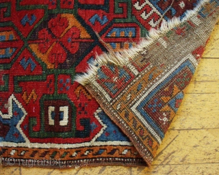 Antique Turkish yastik. All good natural colors. Rough condition but good age, 1880 or earlier.
                  