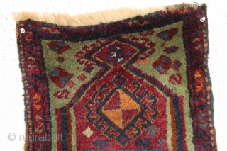 Antique turkish yastik. East anatolian kurdish. Full thick pile. 19th c. 18" x 31" Buy one, buy two, collect them, trade them with your friends.        