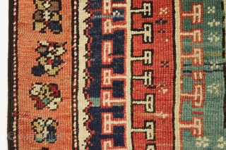 early west anatolian or Bergama rug. Old enough to have presence. All good colors. Imperfect but complete. Waiting to be mounted or restored properly. Good age. First half 19th c. 4' x  ...