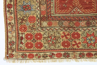 antique melas prayer rug. Classic turkish prayer rug with characteristic melas design. Overall mostly even low pile and all good colors. "as found", very dirty with some small worn area and a  ...