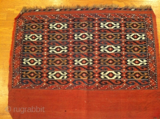 Antique Turkomen  Youmut Chuval size 3'-7''x 2'-9''                         