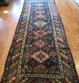 A striking north-west Persian (Shahsavan)3'-11 x11'-6''
Sold.                           