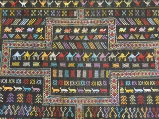 A unique North African Central Marocco(oued Zem) .
6'-5'' x 8'-9''                       