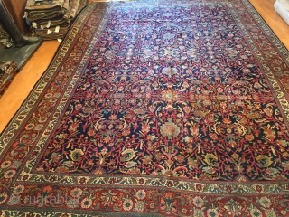 Persian Bidjar 8'-9'' x 13'
Sold.                            