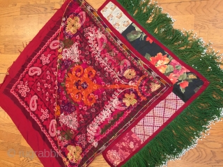 The renown which horse cover Uzbek Lakai enjoys throughout the world with collectors is due primarily to harmonious blending of design and colors.
A fine example of excellence achieved in 19th Century.  