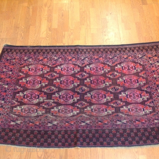 A very large Saryk Chuval size 3'-6" x 6' -2".                       