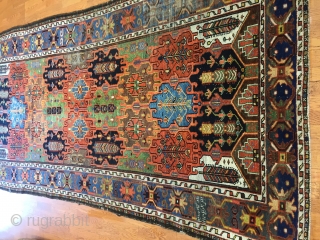 A great and unique Bakhtiary example  size 5 x 10.                      