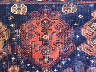 A beautifully executed 19th Century Afshar bag face 2-10 x 2-3.
                      