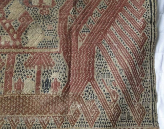 415 Antique Kalianda Tampan Shipcloth - Sumatra

Excellent work of woven art from the early-mid 1800s

More information on 
https://wovensouls.com/collections/antique-textiles-borneo-dayak-batak-sumatra-java-indonesia-cambodia-thailand-vietnam-timor
               