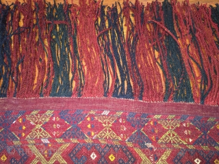 Silk and Wool  Turkmenistan. Size: 129+45                          