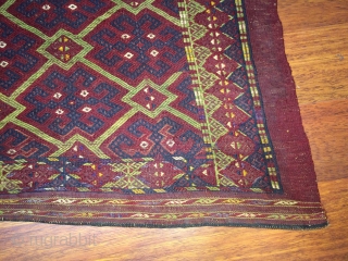 Silk and Wool  Turkmenistan. Size: 129+45                          