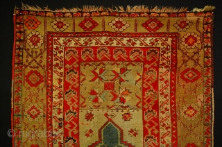 Central Anatolian Prayer Rug not all natural dyes size 176x107 cm                      