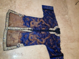 antique embroidered costume in mint condition.all the embroidery its gold andsilver thread,ship free                    