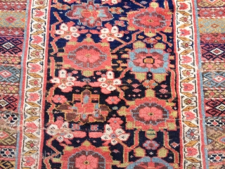 KORD RUG PIRST HALF 19 CH 112/470 BEST BEST VEG COLORS NEED SOME REPAIRS .COLLECTIBLE PIACE .MINA HANE. DISGIN  GRAET WOLL           