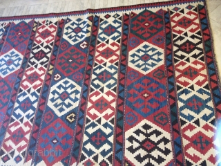 KILIM SHIRVAN  STUNNING COLORS MID 19 CH                         