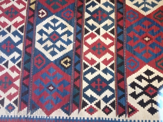 KILIM SHIRVAN  STUNNING COLORS MID 19 CH                         