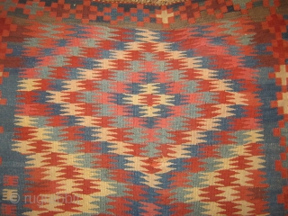 kilim veramin very old graet colors graet condition . size 125/210 cm.ship free.yaron                    