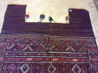 HORSE COVER 19 CT. COLLECTIBLE ITEM.VEG COLORS GREASY WOLL MINT CONDITIUON PROBABLY NORTHEAST IRAN KOTSHAN REGION(BALOTZE                 