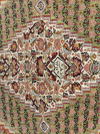 Dated and Senneh, Kurdish kilim from Northwestern Persia.
Minor repairs.                        