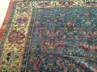 10-8x12-8 Bakhshayesh/ SultanAbad very good condition gorgeous border very good dining room rug.                    