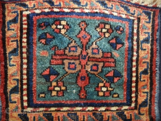 Kurdish bag face. In very good condition. All colours are natural.
Age 1880s. Size 45x40cm                   