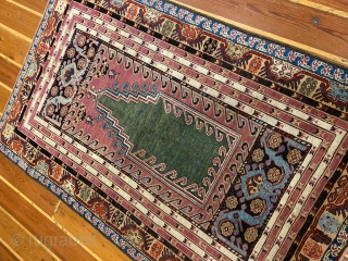 No585. Antique Mucur carpet wool on wool 188x120 cm                        