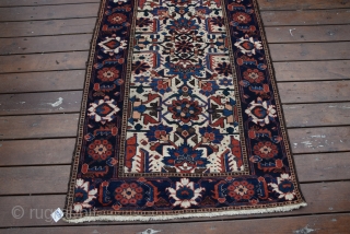 20th Century Bahtiyari Carpet  from Iran in good condition . Size 190x110. Wool on Cotton                 