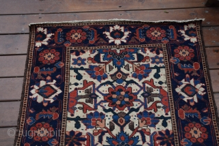 20th Century Bahtiyari Carpet  from Iran in good condition . Size 190x110. Wool on Cotton                 