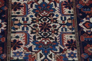 20th Century Bahtiyari Carpet  from Iran in good condition . Size 190x110. Wool on Cotton                 