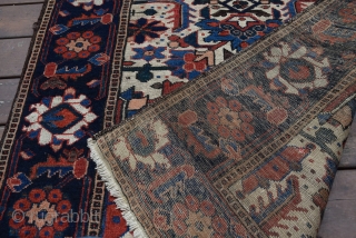 20th Century Bahtiyari Carpet  from Iran in good condition . Size 190x110. Wool on Cotton                 