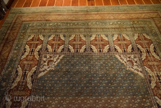 Sivas, Armenian Carpet, circa 150 years. Wool on cotton.Size 380x290 cm.                      