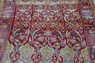 Bürüngüz antique carpet. Over 100 years old. Wool on cotton. Very unique design.250x185 cm                   