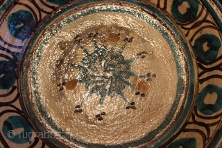 This plate, they came from central Asia. They were using them for wedding ceremony. Now it would be great accents for too use them in your house.It is over 100 years old.Size  ...