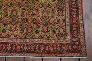 Sine - İran 
wool on cotton , 140 years 
196x141 cm                      