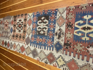 no655- Aydın Kilim . 12x2'8 ft                           