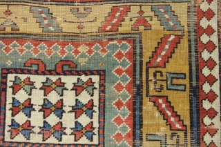 antique caucasian karacohp rug

size : 190 x 123 cm                        
