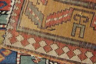 antique caucasian karacohp rug

size : 190 x 123 cm                        