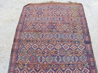 Kurdish flatweave 19th c. (290cm x 170cm).                          