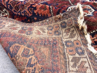 Persian Baluch bag face (77X84cm).                            