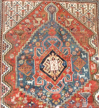 South persian rug. Size: 285 X 150cm/ 9,35 X 4,92 feet
                      