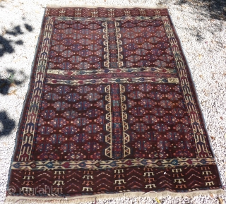 Turkoman Yomud engsi (165cm X 124cm).                           