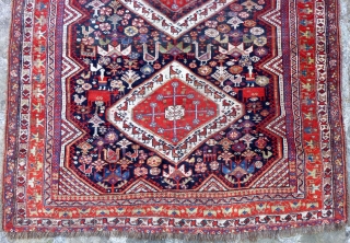 South persian rug (245cm X 125cm).                           